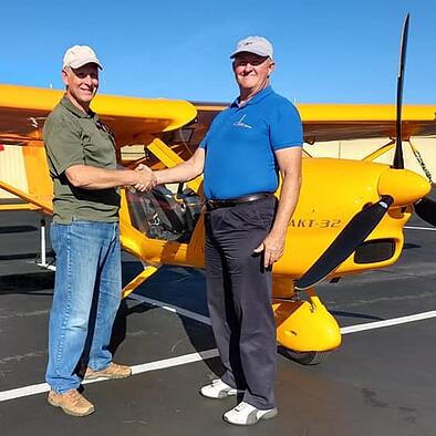 Handshake Leads to a Fun New Aero-Venture